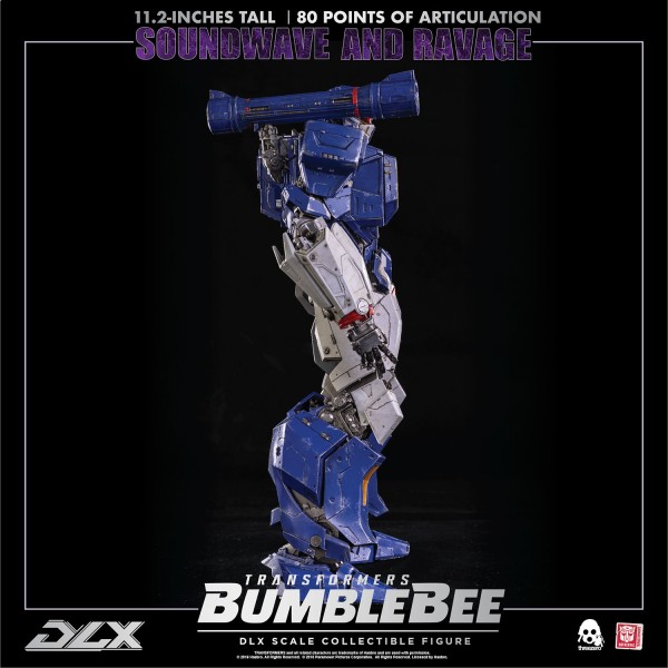 threezero Transformers: Bumblebee DLX Scale Collectible Series Soundwave
