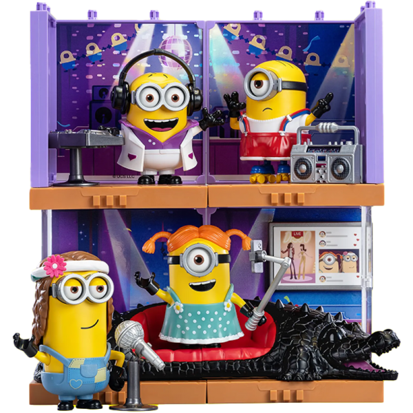 Blokees Minions CELEBRATION PARTY Precool Series 2 - (Complete Set of 4)