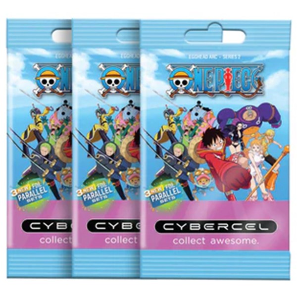 One Piece Series 2 Cybercel 3D Cel Art Collectible Blind Box Display of 20 Packs