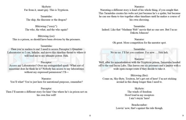 Official Botcon 2024 Sewer-Side Squad Script