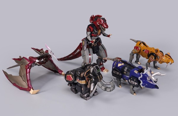 Exploding Model ZL-01 Mythical Beast Kara Kuri Combine Dino Megazord Replica