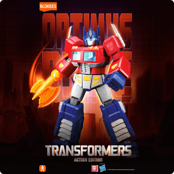 Blokees Figures Transformers Action Edition 01 - G1 Optimus Prime