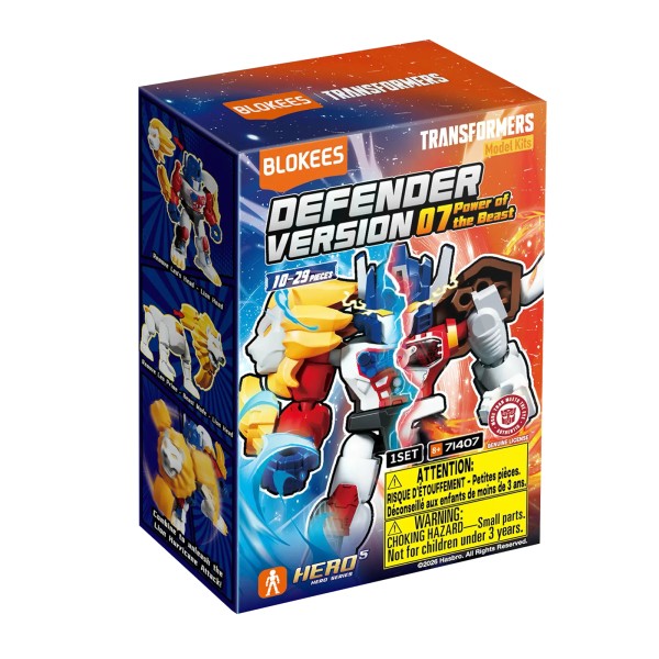 Blokees Transformers Defenders Version 07 Power of the Beast Sealed PDQ of 12