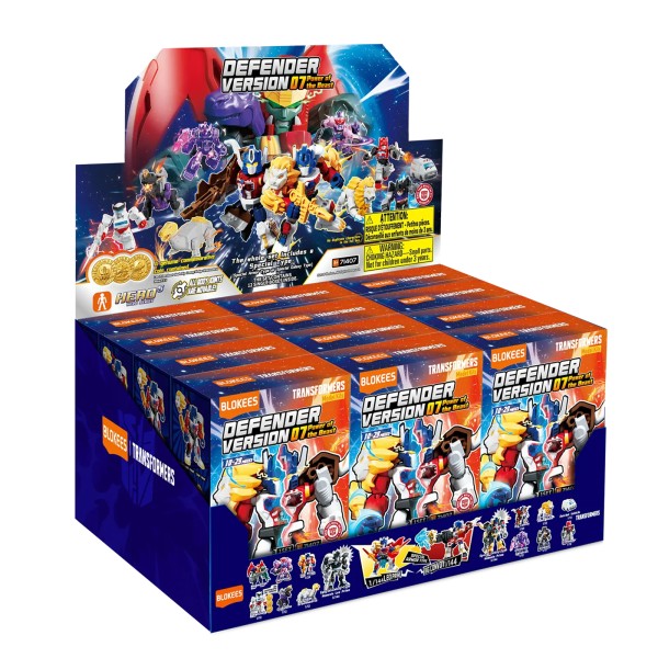 Blokees Transformers Defenders Version 07 Power of the Beast Sealed PDQ of 12