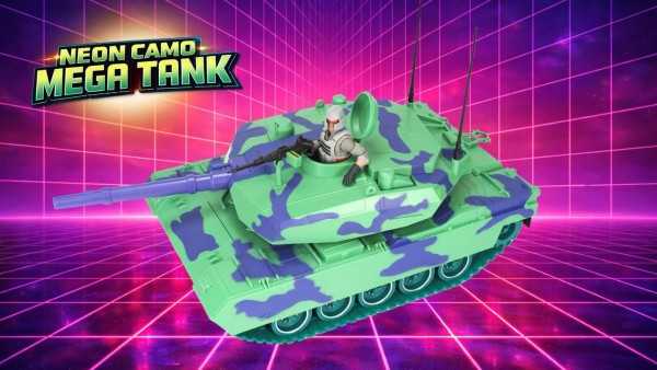 Botcon 2025 Agabyss Exclusive Neon Mega Tank