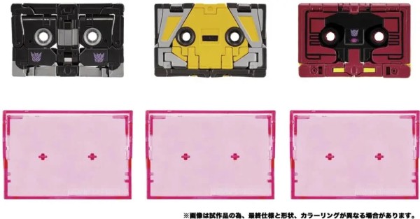 Transformers Masterpiece MPG-22 Jaguar & Buzzsaw & Ratbat