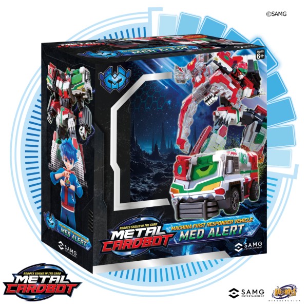 Metal Cardbot Wave 2 Set of 4 W/ Bonus