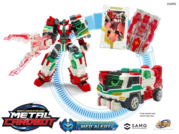 Metal Cardbot Wave 2 Set of 4 W/ Bonus