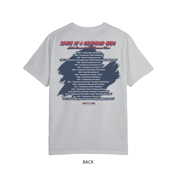 BotCon 1986 Tour T-Shirt