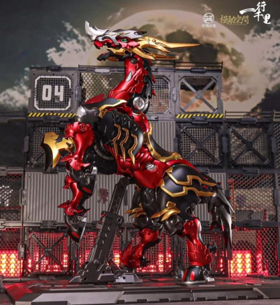 Motor Nuclear Red Hare (Metallic) 1/72 Scale Transforming Figure