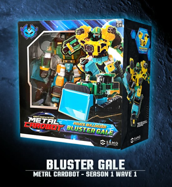Metal Cardbot Mega Class Bluster Gale