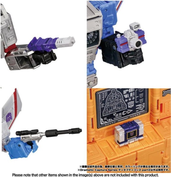 Transformers Dramatic Capture Series Decepticons Part 2