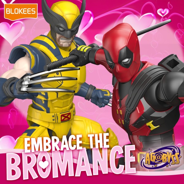 Embrace the Bromance Bundle- Blokees Deadpool and Wolverine