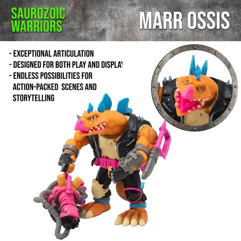Boss Fight Studio Marr Ossis – Saurozoic Warriors Action Figure