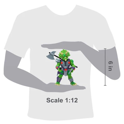 Boss Fight Studio Triax Skiver – Saurozoic Warriors Action Figure