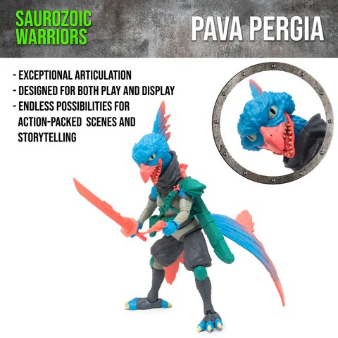 Boss Fight Studio Pava Pergia – Saurozoic Warriors