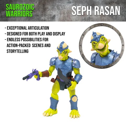 Boss Fight Studio Seph Rasan – Saurozoic Warriors