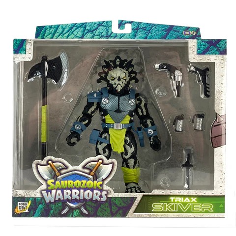 Boss Fight Studio Triax Skiver (Night Lands Deco) – Saurozoic Warriors Action Figure
