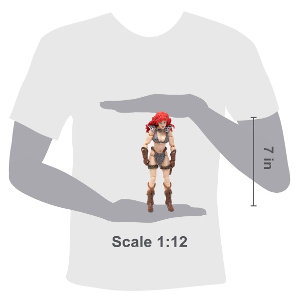 Boss Fight Studio RED SONJA – Epic H.A.C.K.S. 1:12 Action Figure