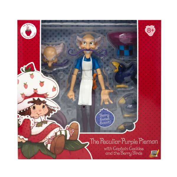 Boss Fight Studio PURPLE PIEMAN Deluxe w/Capt. Cackles- World of Strawberry Shortcake