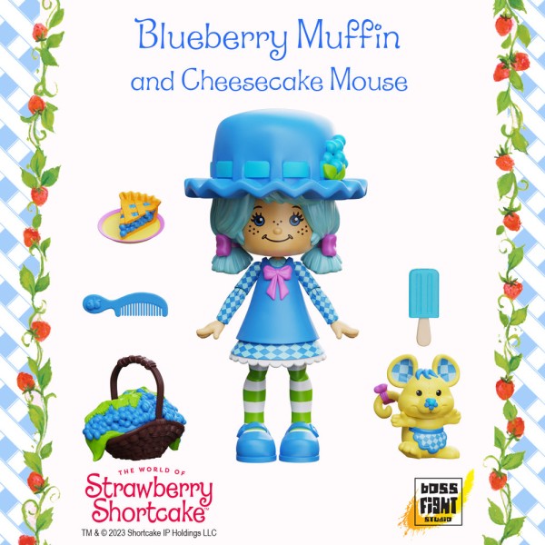 Boss Fight Studio BLUEBERRY MUFFIN Deluxe w/Cheesecake - World of Strawberry Shortcake