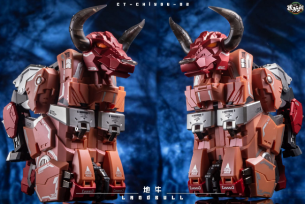 Cang-Toys Chiyou CT-01 Ferocious, CT-02 Landbull, CT-03 Firmament Set of 3