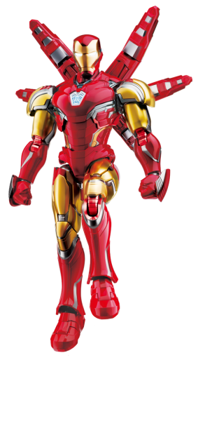 Blokees CC01 Marvel Infinity Saga Champion Series Iron Man MK85
