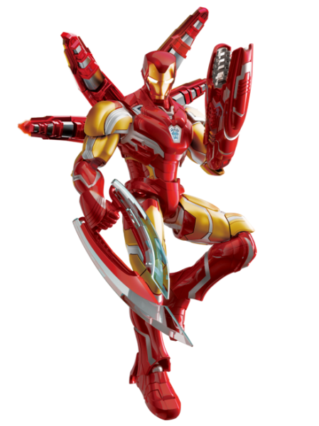 Blokees CC01 Marvel Infinity Saga Champion Series Iron Man MK85