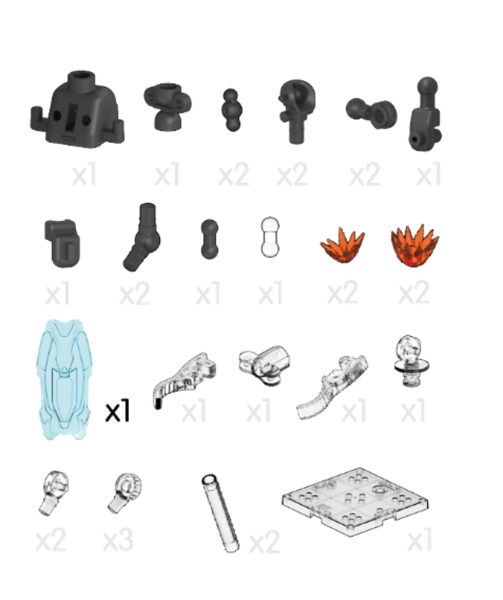 Blokees CC01 Marvel Infinity Saga Champion Series Iron Man MK85