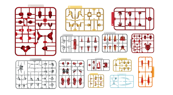 Blokees CC01 Marvel Infinity Saga Champion Series Iron Man MK85