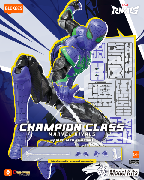 Blokees Marvel Rivals Champion Class CC25 Chasm Spider-Man