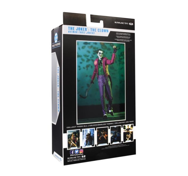 DC Multiverse Batman: Three Jokers The Joker (The Clown) Figure