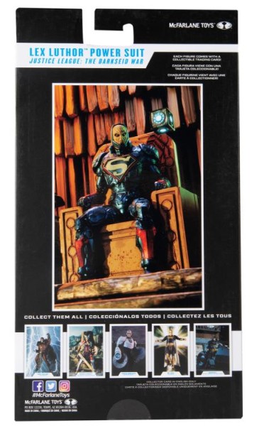 DC Multiverse Justice League: The Darkseid War Lex Luthor Power Suit (Blue)