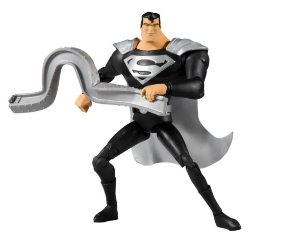 DC Multiverse Superman: The Animated Series Superman (Black Suit Variant) Figure
