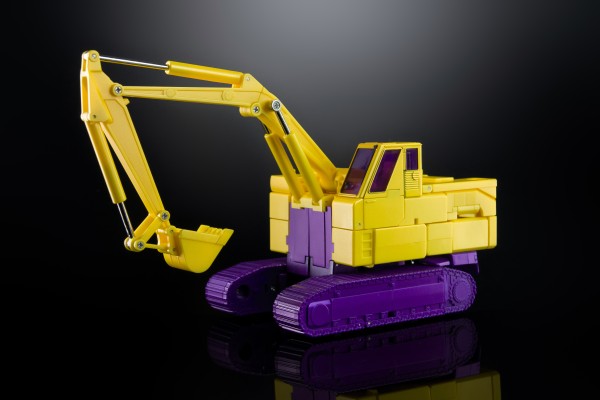 X-Transbots Gravedigger MX-44Y Yellow G2 Version