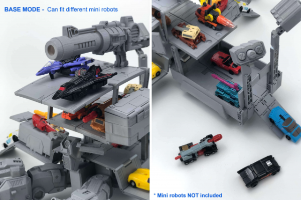 Fans Hobby Master Builder MB-15 Naval Commander Reissue W/ Fixes