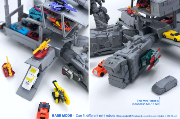 Fans Hobby Master Builder MB-15 Naval Commander Reissue W/ Fixes