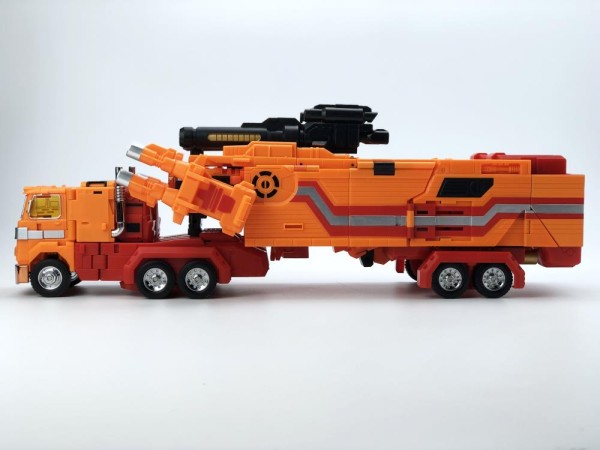 Fans Hobby Master Builder MB-06D Orange Power Baser and MB-11D Orange God Armor Set of 2