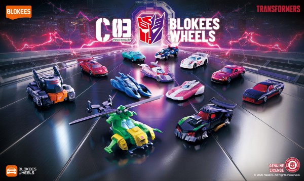 Blokees Wheels Transformers C03 Wreck'N Rule 2 (Sealed PDQ of 12)