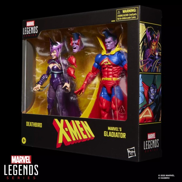 Marvel Legends Series X-Men Deathbird & Marvel’s Gladiator