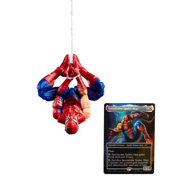 Marvel Legends Series Magic: The Gathering Battle-Damaged Spider-Man