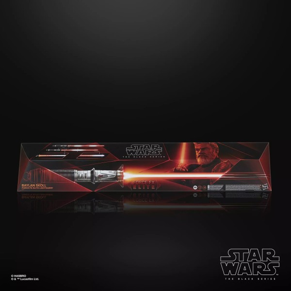 Star Wars: The Black Series Force FX Elite Baylan Skoll Lightsaber