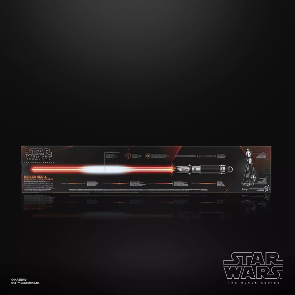 Star Wars: The Black Series Force FX Elite Baylan Skoll Lightsaber