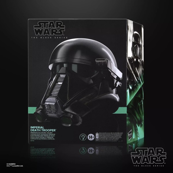 STAR WARS The Black Series Imperial Death Trooper Electronic Helmet