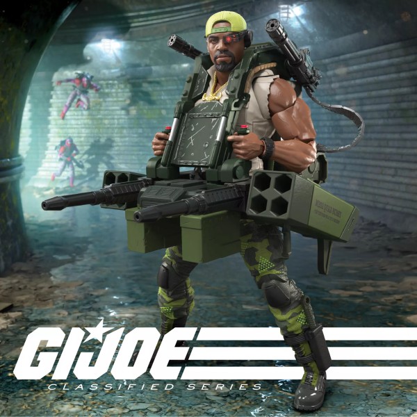 G.I. Joe Classified Series #150, Heavy Duty with Man-Portable Heavy Weapons System