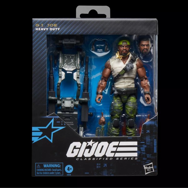 G.I. Joe Classified Series #150, Heavy Duty with Man-Portable Heavy Weapons System