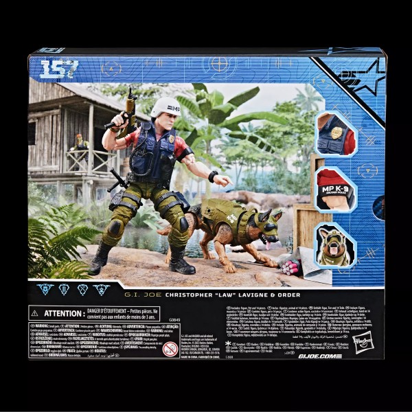 G.I. Joe Classified Series #157, Christopher "Law" Lavigne & Order
