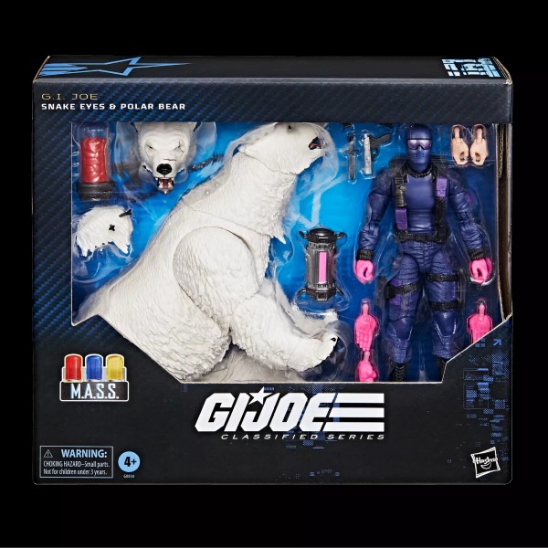 G.I. Joe Classified Series #161, Snake Eyes & Polar Bear Set