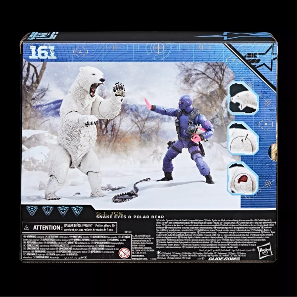 G.I. Joe Classified Series #161, Snake Eyes & Polar Bear Set