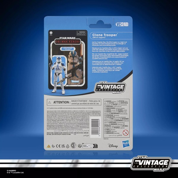 STAR WARS The Vintage Collection Clone Trooper (501st Legion) (Obi-Wan Kenobi)